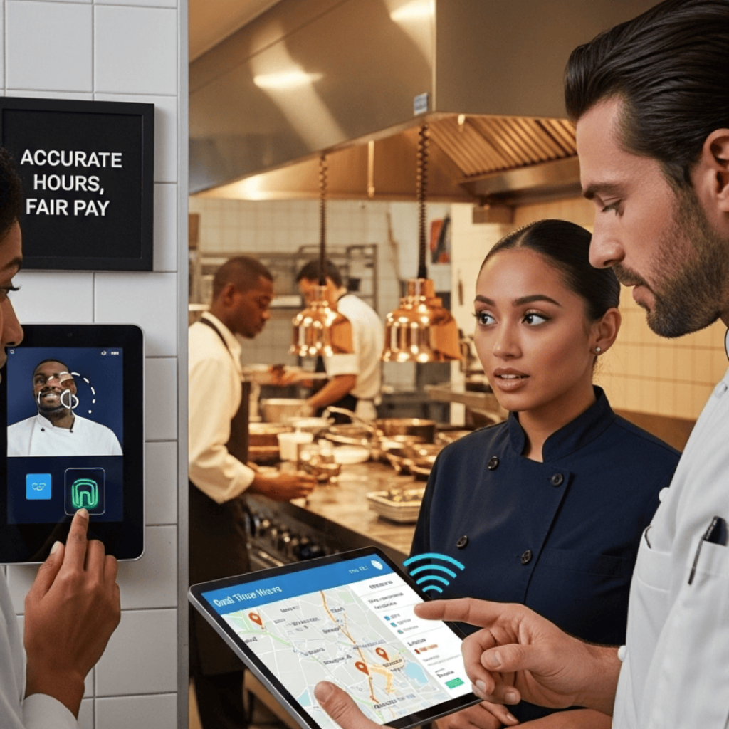 Restaurant System with Employee Time Theft Control