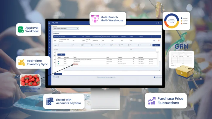 Benefits of Restaurant Purchasing Software - Polaris ERP